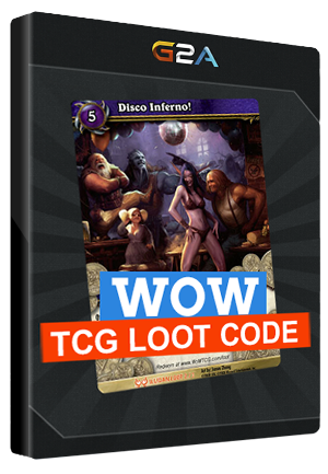 World of Warcraft Disco Inferno! TCG Loot Code
