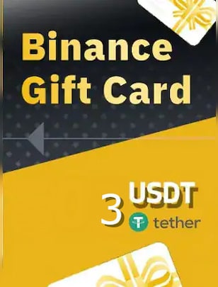 Binance Gift Card 3 USDT Sleutel