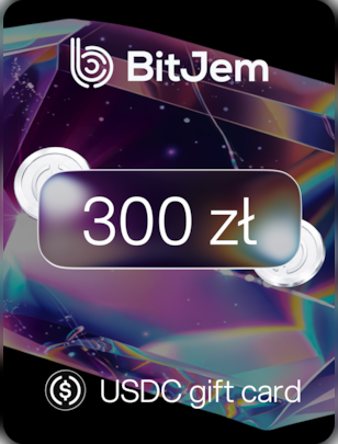 BitJem Crypto Gift Card USDC 300 PLN - BitJem Key