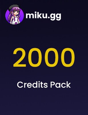 MikuGG Gift Card 2000 Credits Pack - MikuGG Key - GLOBAL