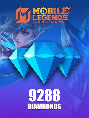 Mobile Legends: Bang Bang 9288 Diamonds (7740 Diamonds + 1548 Bonus) - GLOBAL