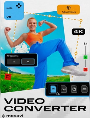 Movavi Video Converter 2026 (PC) (1 Device, Lifetime)  - Movavi Key - GLOBAL