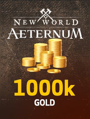 New World: Aeternum Gold 1000k - Any Server - EUROPA (SERWER CENTRALNY)