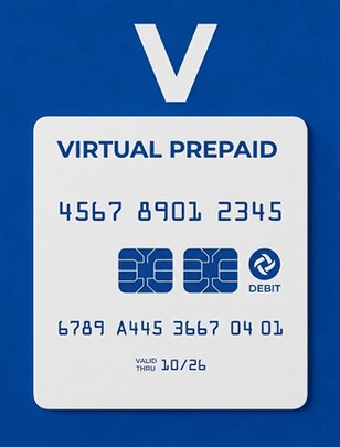 Prepaid Virtual Visa 50 USD - GLOBÁLNÍ