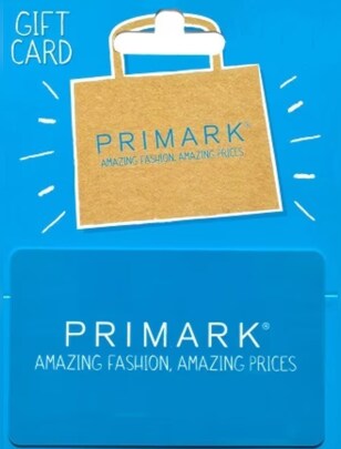 Primark e-Gift Card 50 GBP - Primark Clé - ROYAUME-UNI