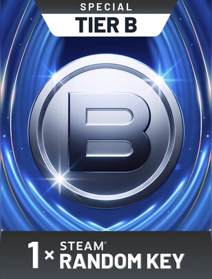 TIER B Random 1 Key (PC) - Steam Klíč - GLOBÁLNÍ