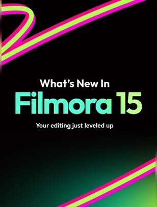 Wondershare Filmora 15 Video Editor (PC) (1 Dispositivo, 1 mes)  - Wondershare Clave - GLOBAL