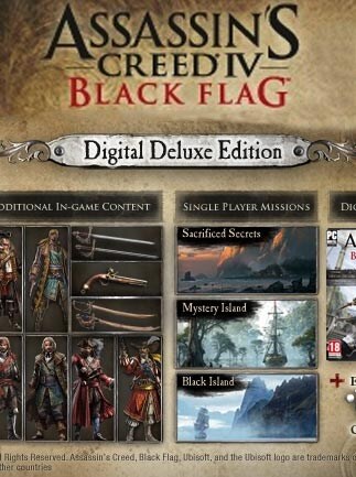 Assassin's Creed IV: Black Flag Digital Deluxe Edition Ubisoft Connect Key GLOBAL - 1