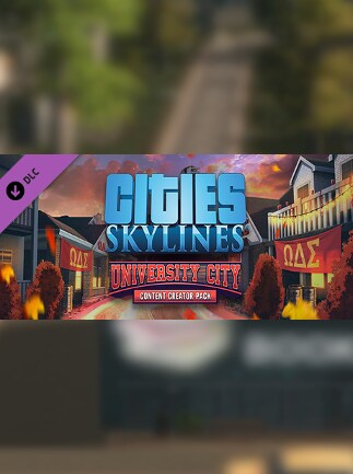 Cities: Skylines - Content Creator Pack: University City Steam Key GLOBAL - 1