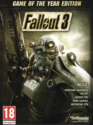 Fallout 3 - Game of the Year Edition Steam Key GLOBAL - 1