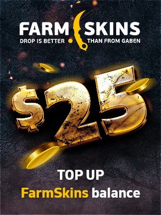 Farmskins Wallet Card 25 USD - FARMSKINS.COM Key - GLOBAL - 1