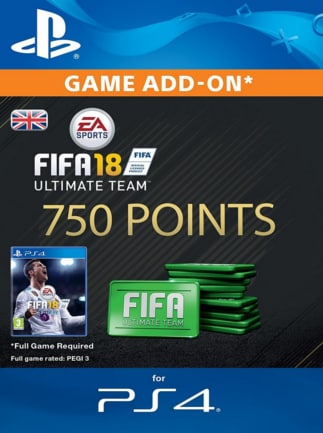 FIFA 18 Ultimate Team PSN GERMANY 750 Points Key PS4 - 1