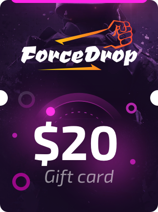 Forcedrop.gg Gift Card 20 USD - Code GLOBAL - 1