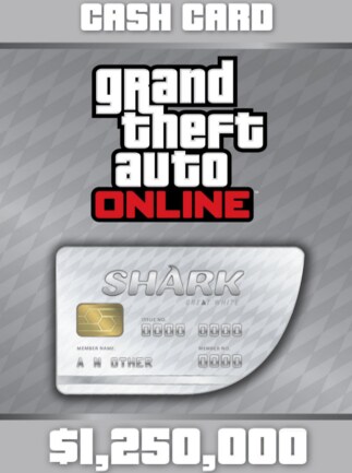 Grand Theft Auto Online: Great White Shark Cash Card 1 250 000 - PSN Key - GERMANY - 1