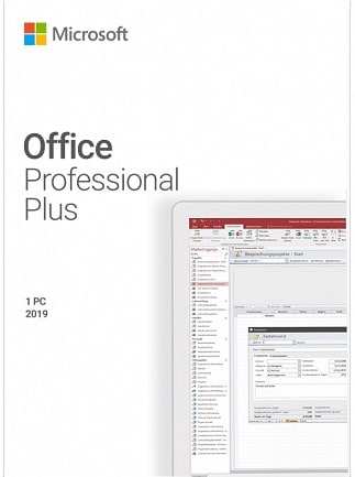 Microsoft Office Professional 2019 Plus 1 PC Microsoft Key GLOBAL - 1