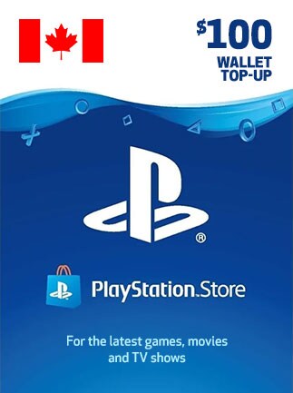 PlayStation Network Gift Card 100 CAD PSN CANADA - 1