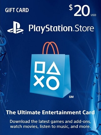PlayStation Network Gift Card 20 USD PSN UNITED STATES - 1