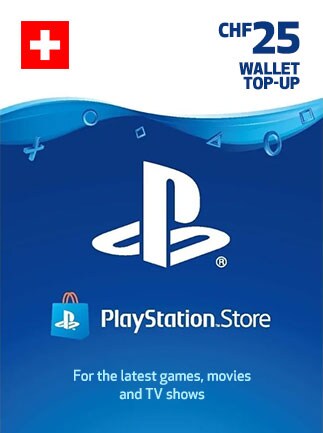 PlayStation Network Gift Card 25 CHF - PSN SWITZERLAND - 1