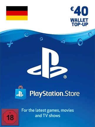 PlayStation Network Gift Card 40 EUR - PSN GERMANY - 1