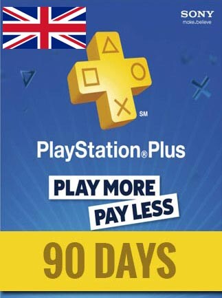 Playstation Plus CARD 90 Days PSN UNITED KINGDOM - 1