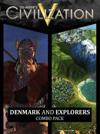Sid Meier's Civilization V: Denmark and Explorer's Combo Pack Steam Key GLOBAL - 1