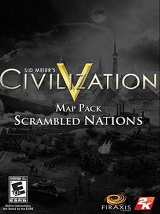 Sid Meier's Civilization V: Scrambled Nations Map Pack Steam Key GLOBAL - 1