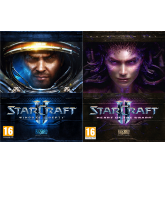 Starcraft 2: Wings of Liberty + Heart of the Swarm Battle.net Key GLOBAL - 1