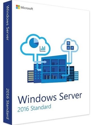 Windows Server 2016 Standard (PC) - Microsoft Key - GLOBAL - 1