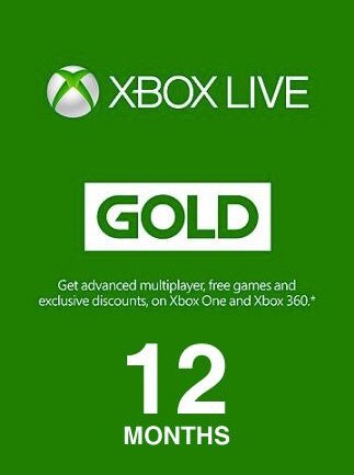 Xbox Live GOLD Subscription Card 12 Months - Xbox Live Key - MIDDLE EAST AND AFRICA - 1