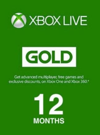 Xbox Live GOLD Subscription Card 12 Months - Xbox Live Key - TURKEY - 1