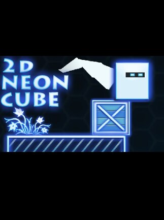 2D Neon Cube