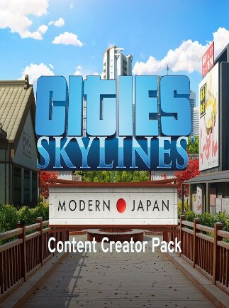 Cities: Skylines - Content Creator Pack: Modern Japan