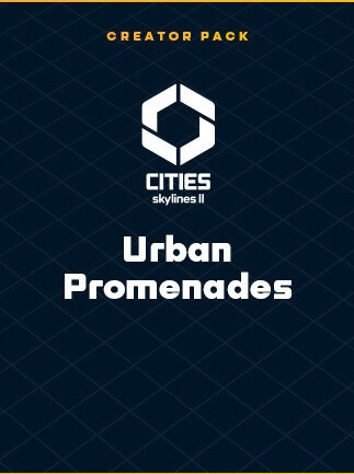 Cities: Skylines II - Creator Pack: Urban Promenades