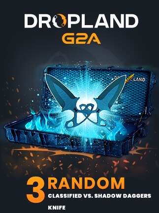 Counter Strike 2 RANDOM 3 CASE CLASSIFIED VS. SHADOW DAGGERS KNIFE SKIN