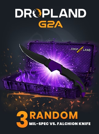 Counter Strike 2 RANDOM 3 CASE MIL-SPEC VS. FALCHION KNIFE SKIN