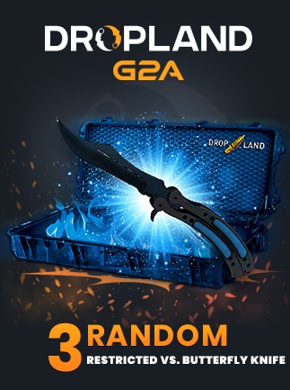 Counter Strike 2 RANDOM 3 CASE RESTRICTED VS. BUTTERFLY KNIFE SKIN
