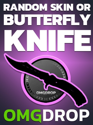 Counter-Strike: Global Offensive RANDOM SKIN OR BUTTERFLY KNIFE CASE CODE BY OMGDROP.COM