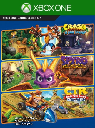 Crash + Spyro Triple Play Bundle