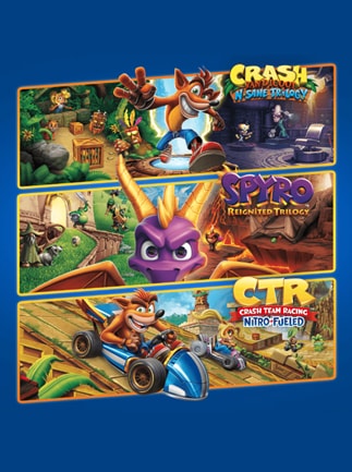 Crash + Spyro Triple Play Bundle
