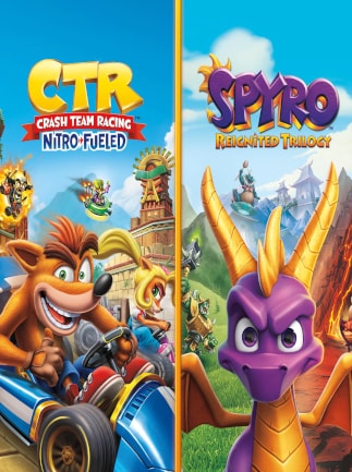 Crash Team Racing Nitro-Fueled + Spyro Game Bundle