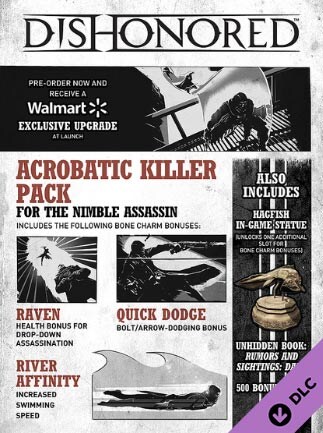 Dishonored Acrobatic Killer