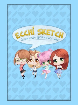 Ecchi Sketch: Draw Cute Girls Every Day!