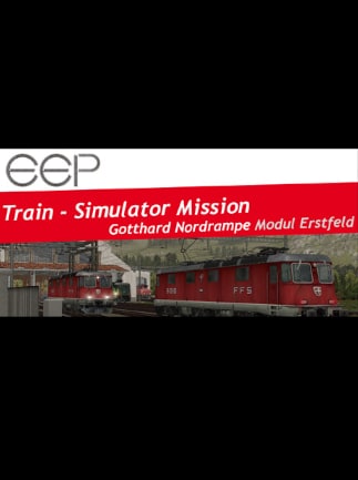 EEP TSM Gotthardbahn Nordrampe Modul Erstfeld