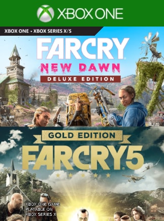 FAR CRY 5 GOLD EDITION + FAR CRY NEW DAWN DELUXE EDITION BUNDLE