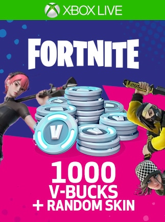 Fortnite 1000 V-Bucks + Random Skin