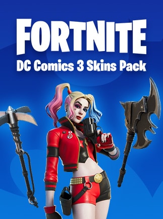 Fortnite DC Comics 3 Skins Pack
