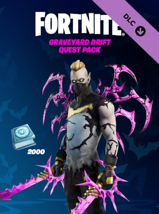 Fortnite - Graveyard Drift Quest Pack + 2000 V-Bucks