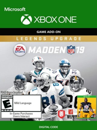 Madden NFL 19 Legends Upgrade