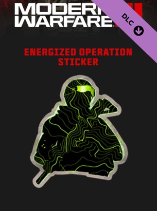 Monster Energy X Call of Duty: Energized Operation Weapon Sticker