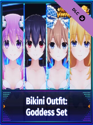 Neptunia Virtual Stars - Bikini Outfit: Goddess Set